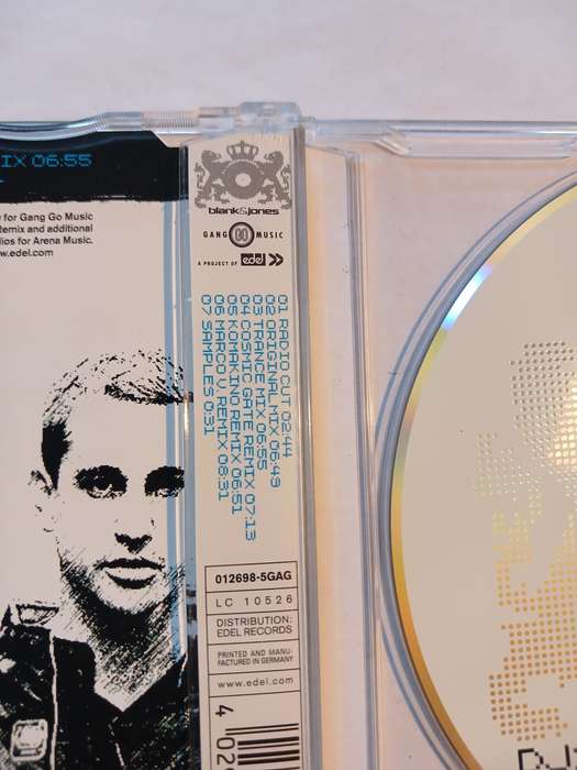 Blank & Jones, DJS, Fans & Freaks (D.F.F.) CD single, Germany