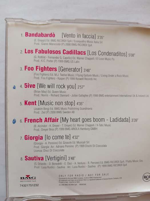 PC Disc Only For Radio, Aprile, CD, Italy