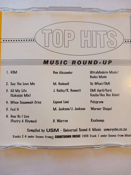 Top Hits International CD