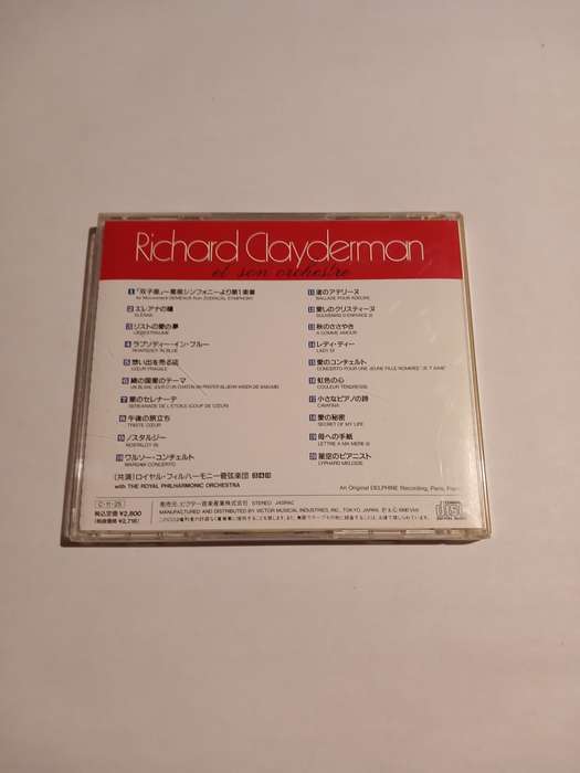 Richard Clayderman, Et Son Orchestre CD, Japan, Signed