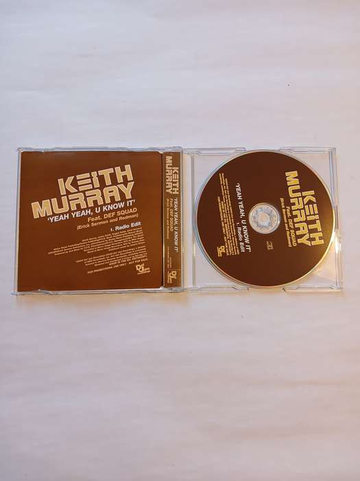 Keith Murray feat. Def Squad, Yeah, Yeah, U Know IT CD single, UK, Promo