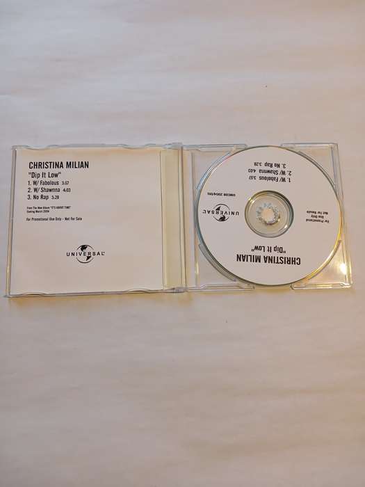 Christina Milian, Dip It Low CD single, Promo