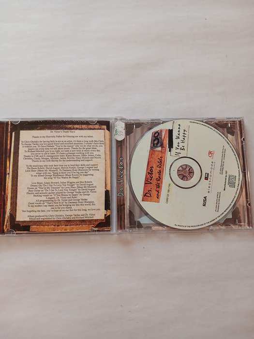 DR. Victor and the Rasta Rebels, If You Wanna Be Happy CD