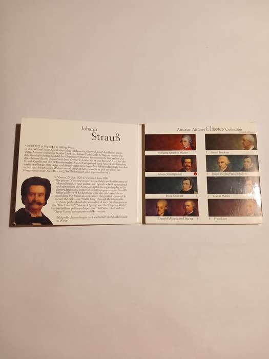Johann Straub, Austrian Classics CD