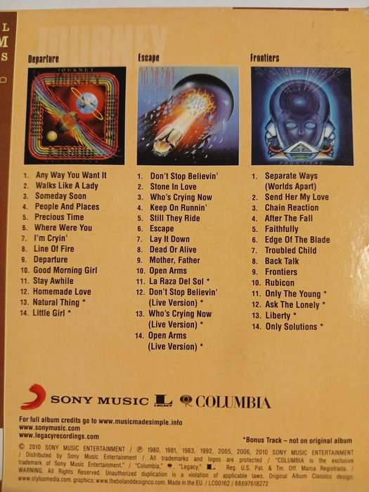 Journey, 3 Original Album Classics, 3 x CD, EU, Remastered