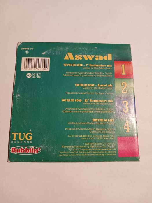 Aswad, You're No Good CD single