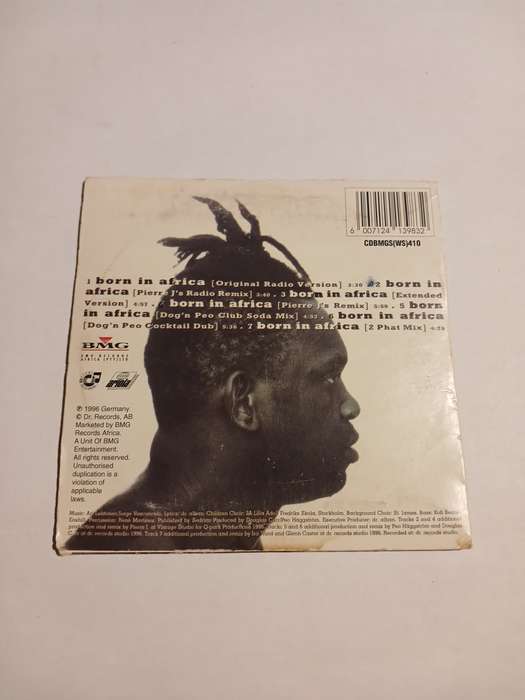 Dr. Alban, Born In Africa CD single