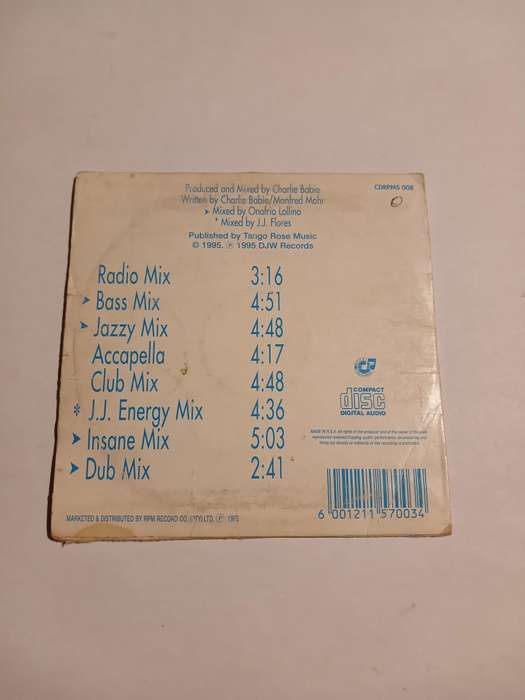20 Fingers, Short Dick Man CD single