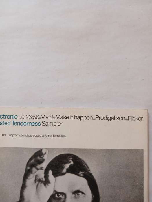 Electronic, Twisted Tenderness CD, Promo, Sampler, US