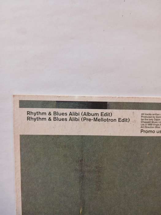 Gomez, Rhythm & Blues Alibi CD single, Promo, EU