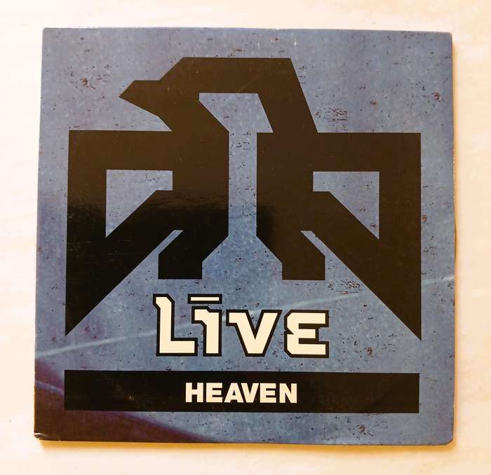 Live, Heaven CD single, Promo, EU