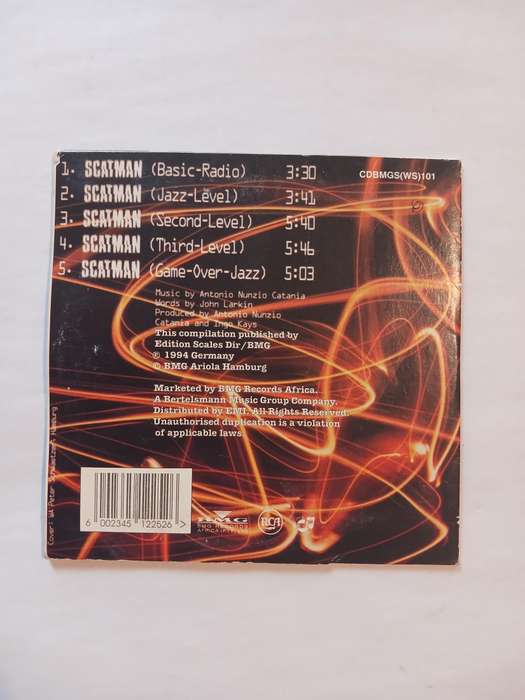 Scatman John, Scatman CD single