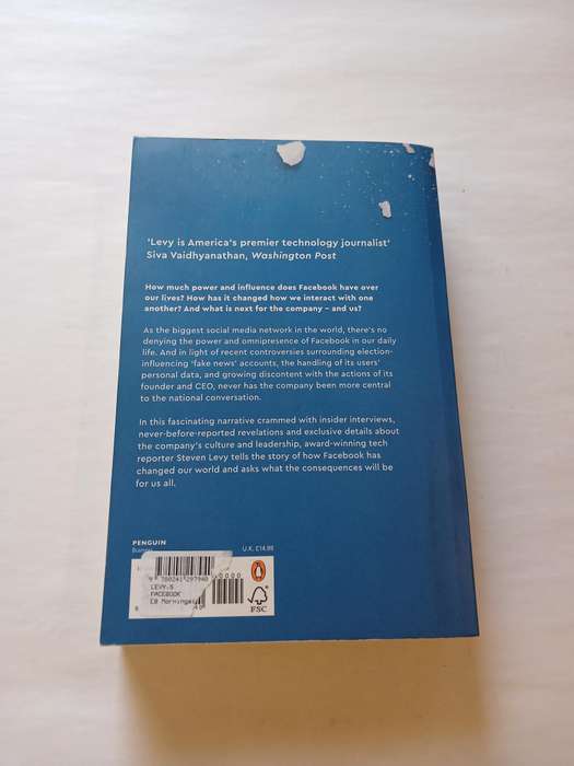 Facebook, The Inside Story by Steven Levy