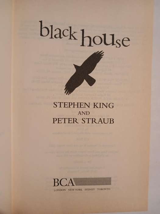 Black House by Stephen King & Peter Straub, Hardcover