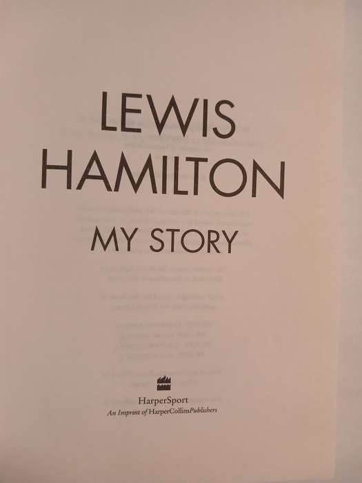 My Story by Lewis Hamilton, Hardcover