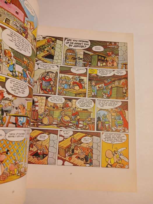 Asterix in Britain by Goscinny and Uderzo, 1973