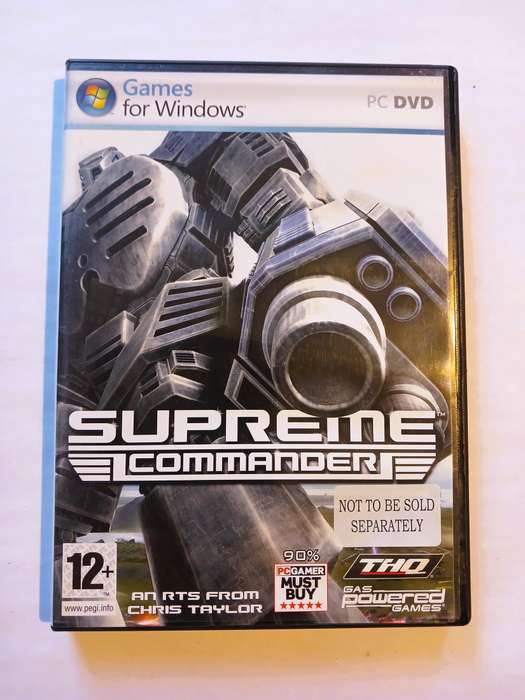 Supreme Commander PC DVD