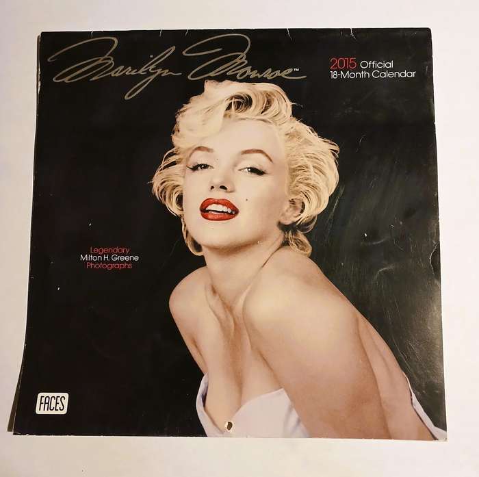 Marilyn Monroe, 2015 Official Calendar