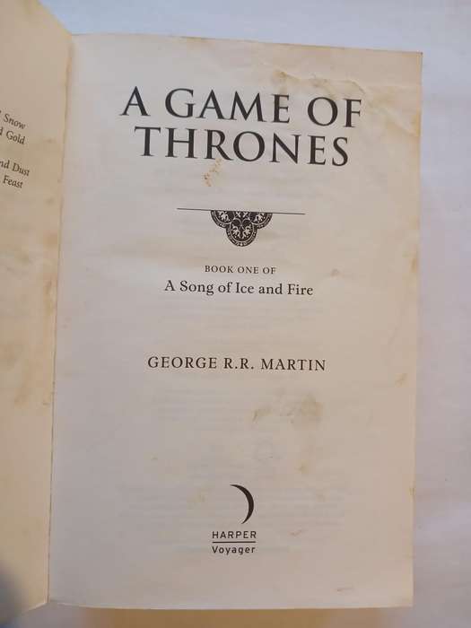 A Game of Thrones by George R.R. Martin