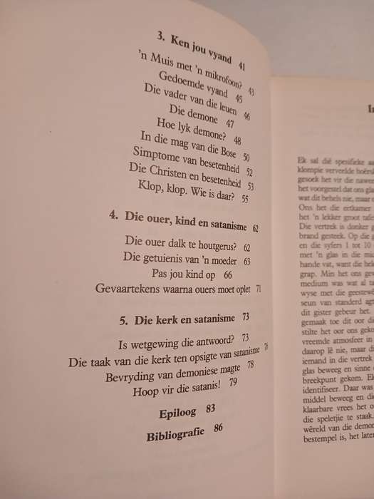 Magte van die Duisternis, Oor Satanisme in die RSA by Evard Huisamen