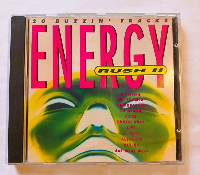 Energy Rush II, 20 Buzzin' Tracks CD, UK & Ireland