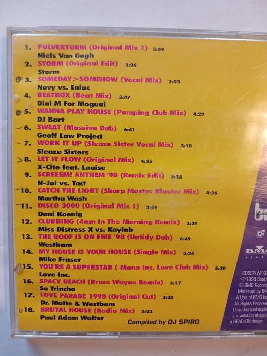 House Anthems 3, Various CD