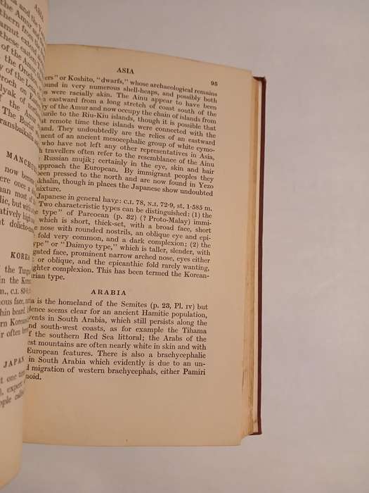 The Races of Man by A.C. Haddon, 1924 Hardcover, New Edition