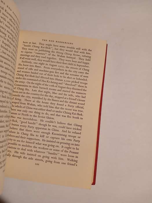 The Red Barbarians, The Life and Times of Mao Tse-tung by Roy MacGregor-Hastie, 1961 Hardcover