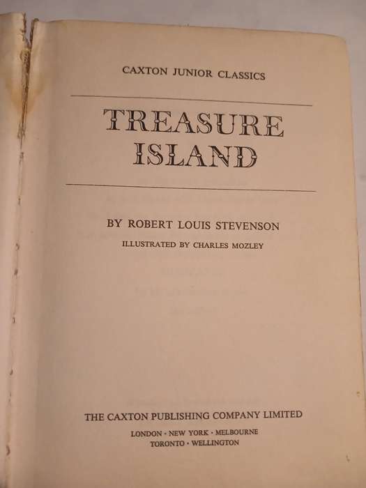 Treasure Island by Robert Louis Stevenson, Hardcover 1965