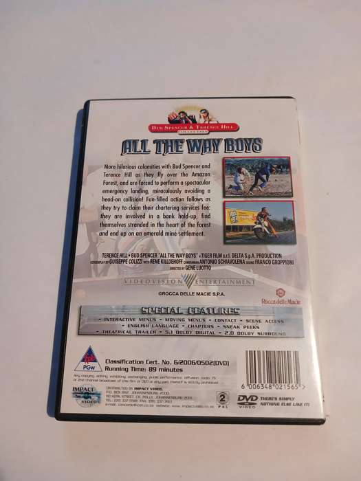 All The Way Boys, Bud Spencer & Terence Hill Collection DVD