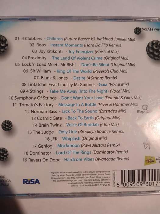 Derek 'The Bandit's World of Dance 2, CD