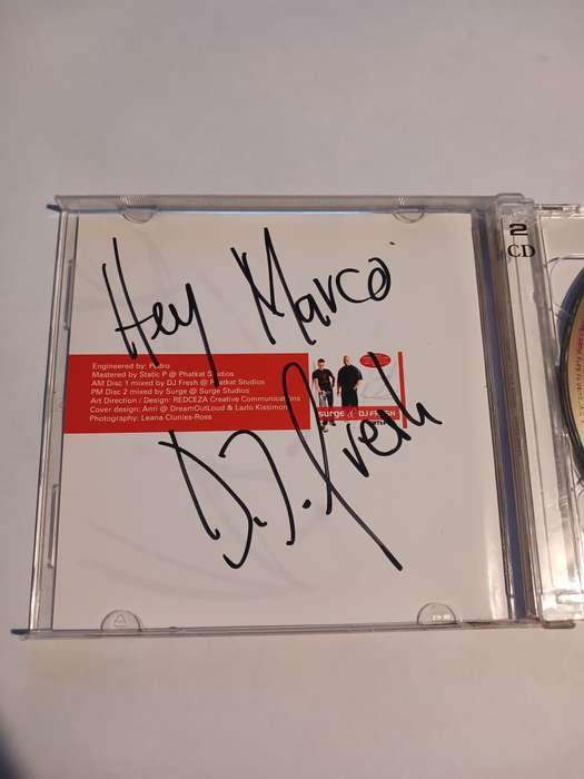 Surge & DJ Fresh AM:PM, 2 x CD, signed