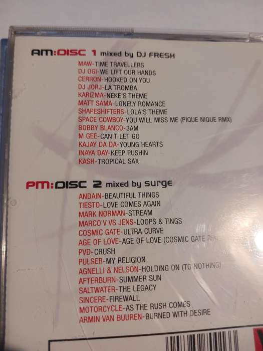 Surge & DJ Fresh AM:PM, 2 x CD, signed