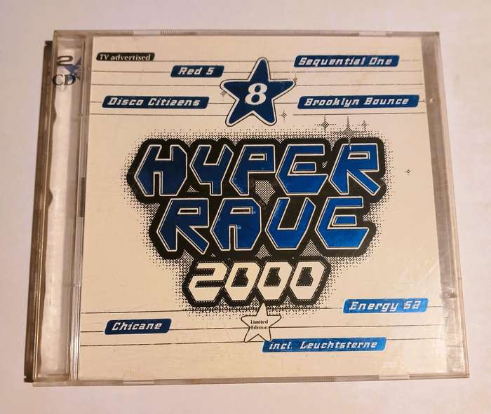 Hyper Rave 8 2000, 2 x CD, EU
