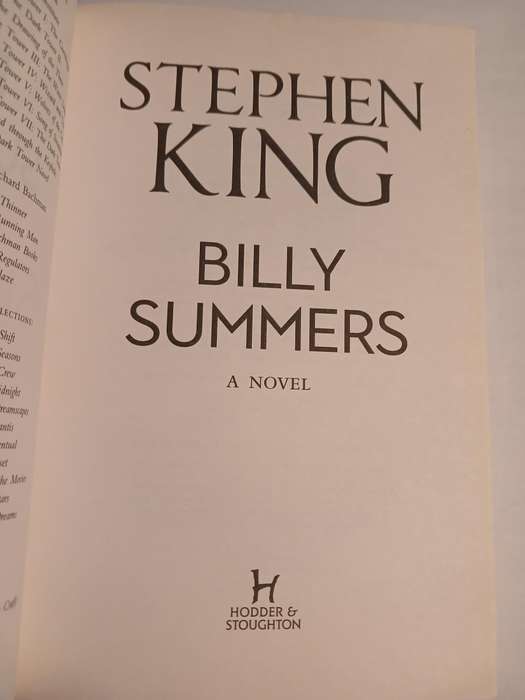 Billy Summers by Stephen King