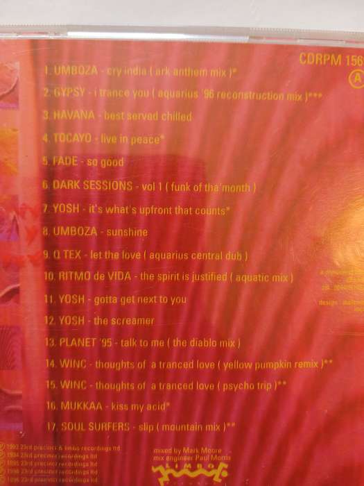 House of Limbo - Trilogy, Mixed by Mark Moore CD