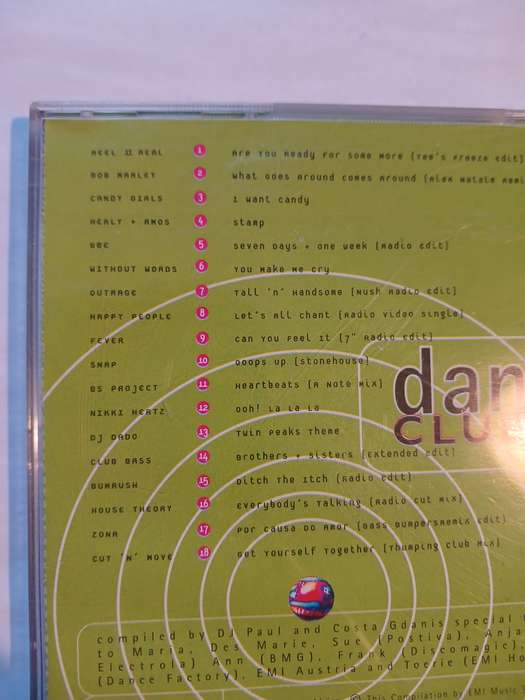 Dance Club Vol. 2, Stronger Than Ever CD