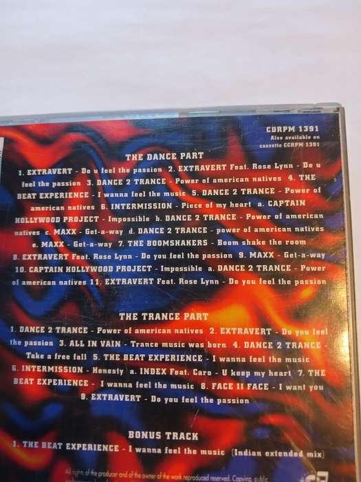 Blow-up Megamix, Various CD