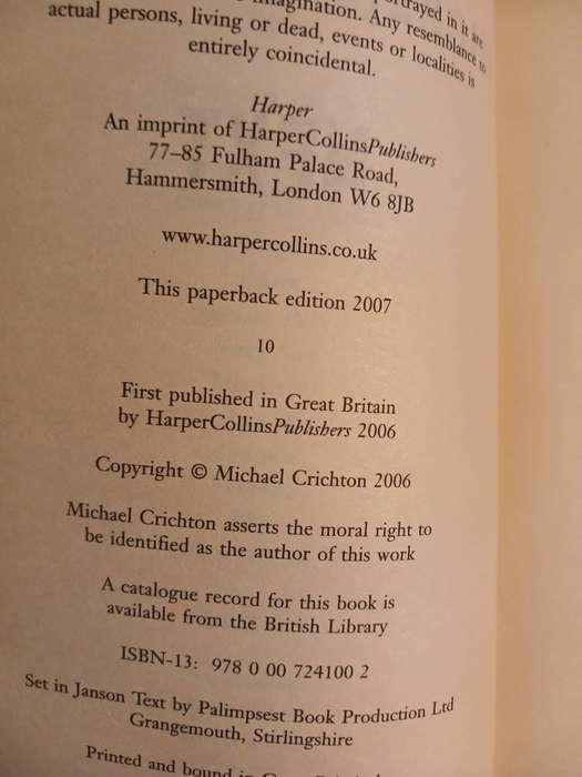 Next by Michael Crichton