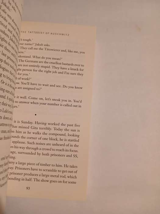 The Tattooist of Auschwitz by Heather Morris