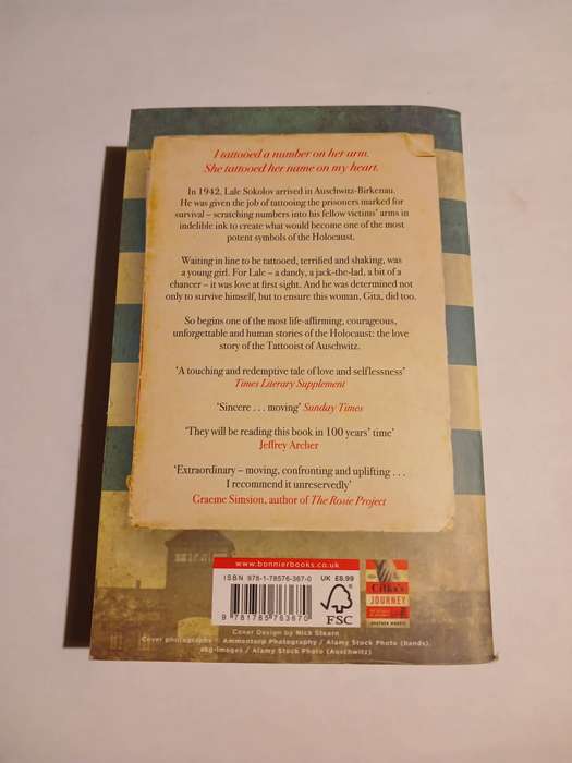 The Tattooist of Auschwitz by Heather Morris