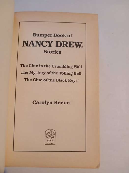 Bumper Book of Nancy Drew Stories by Carolyn Keene, Hardcover