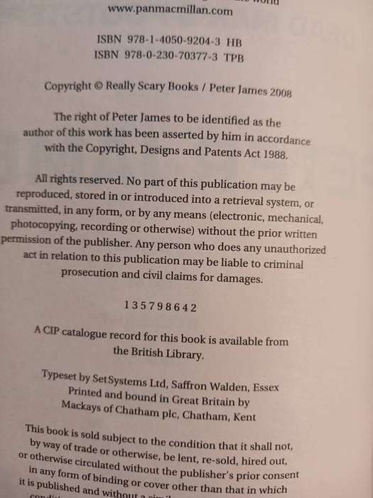 Dead Man's Footsteps by Peter James