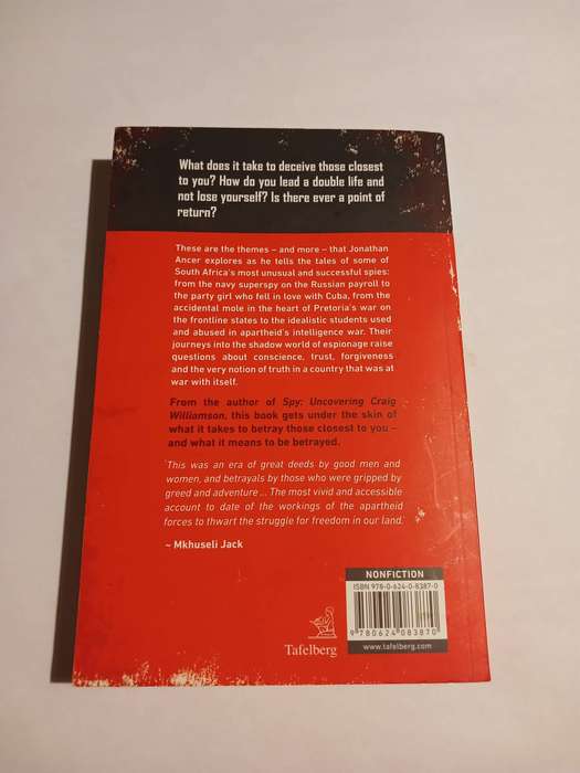 Betrayal, The Secret Lives of Apartheid Spies by Jonathan Ancer, First Edition