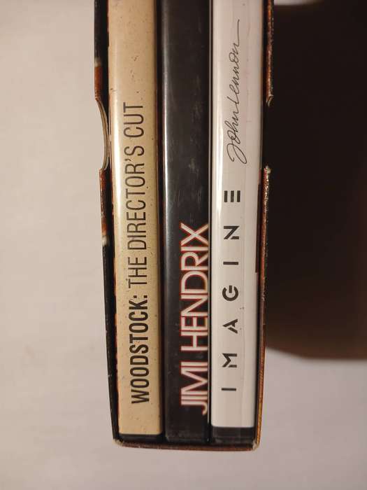 Great Moments in Music, 3 x DVD, Jimi Hendrix, Woodstock & John Lennon