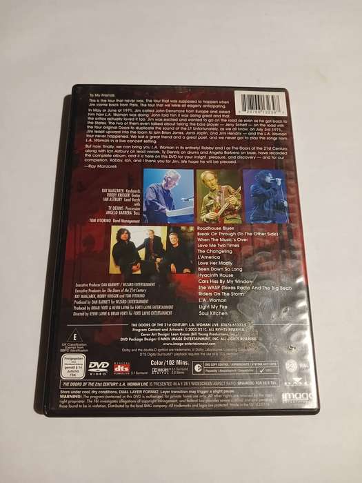 The Doors of the 21st Century, L.A. Woman Live DVD