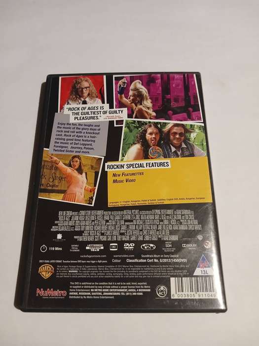 Rock of Ages, Extended Edition DVD