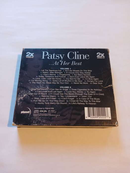 Patsy Cline...At Her Best, 2 x CD boxset, UK