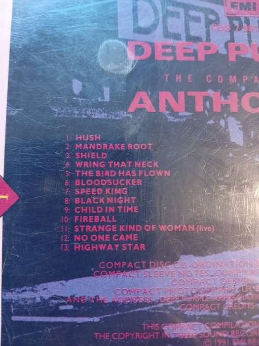 Deep Purple, Anthology CD, Holland