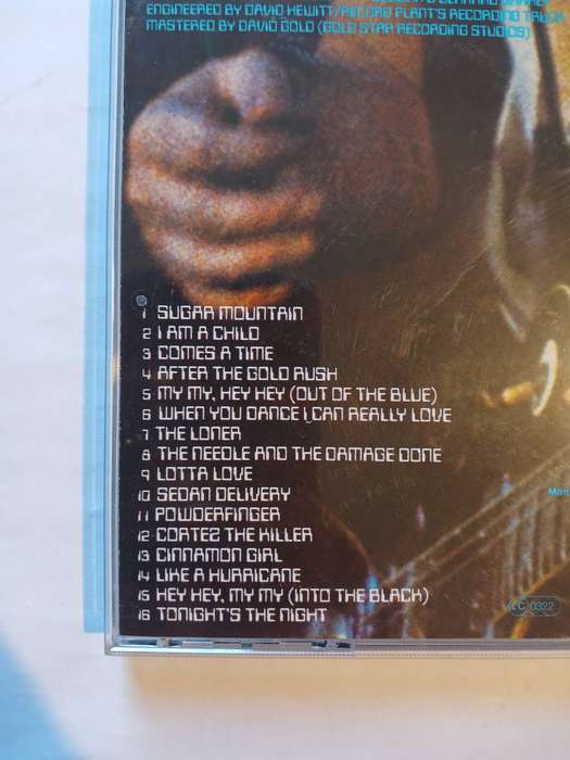 Neil Young & Crazy Horse, Live Rust CD, Germany